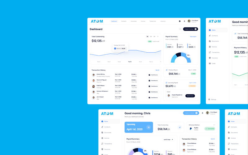 Software UIUX Design - 3D Brand Agency
