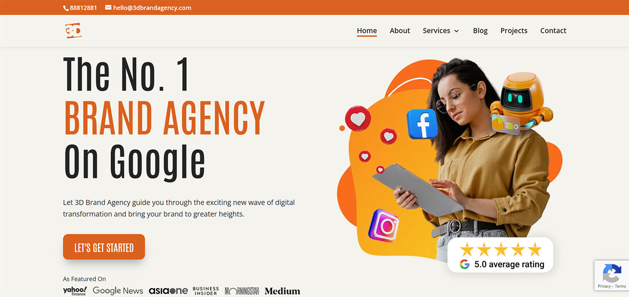 3D Brand Agency - Digital Marketing PSG Grant Vendor - 50% Grant Support